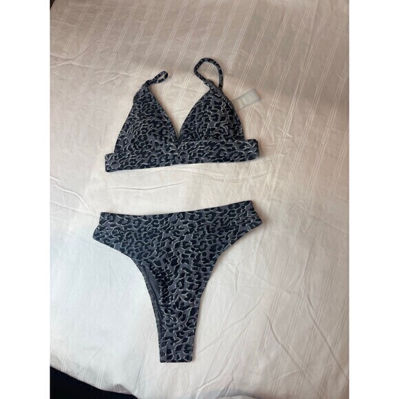 Double Zero Animal Print High Cut Bikini Set‎ Size Small RefN04 - Picture 5 of 8